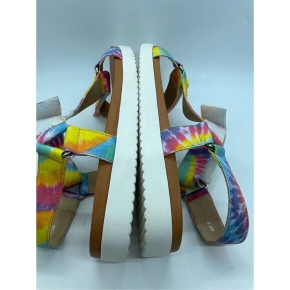 JELLYPOP RAINBOW TYD DYE QUESTS SANDALS
WOMENS Size 8.5 - Picture 6 of 12